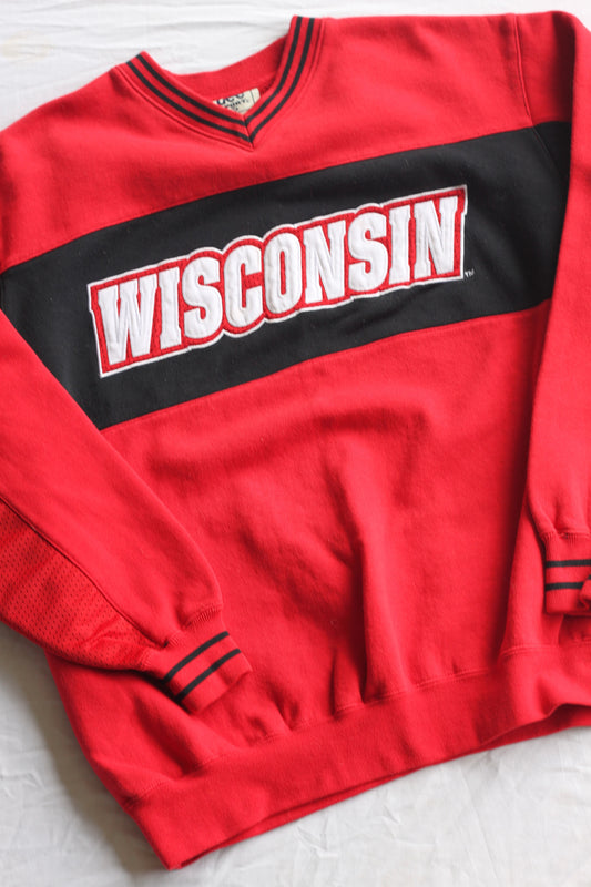 Wisconsin Lee Sports Crewneck