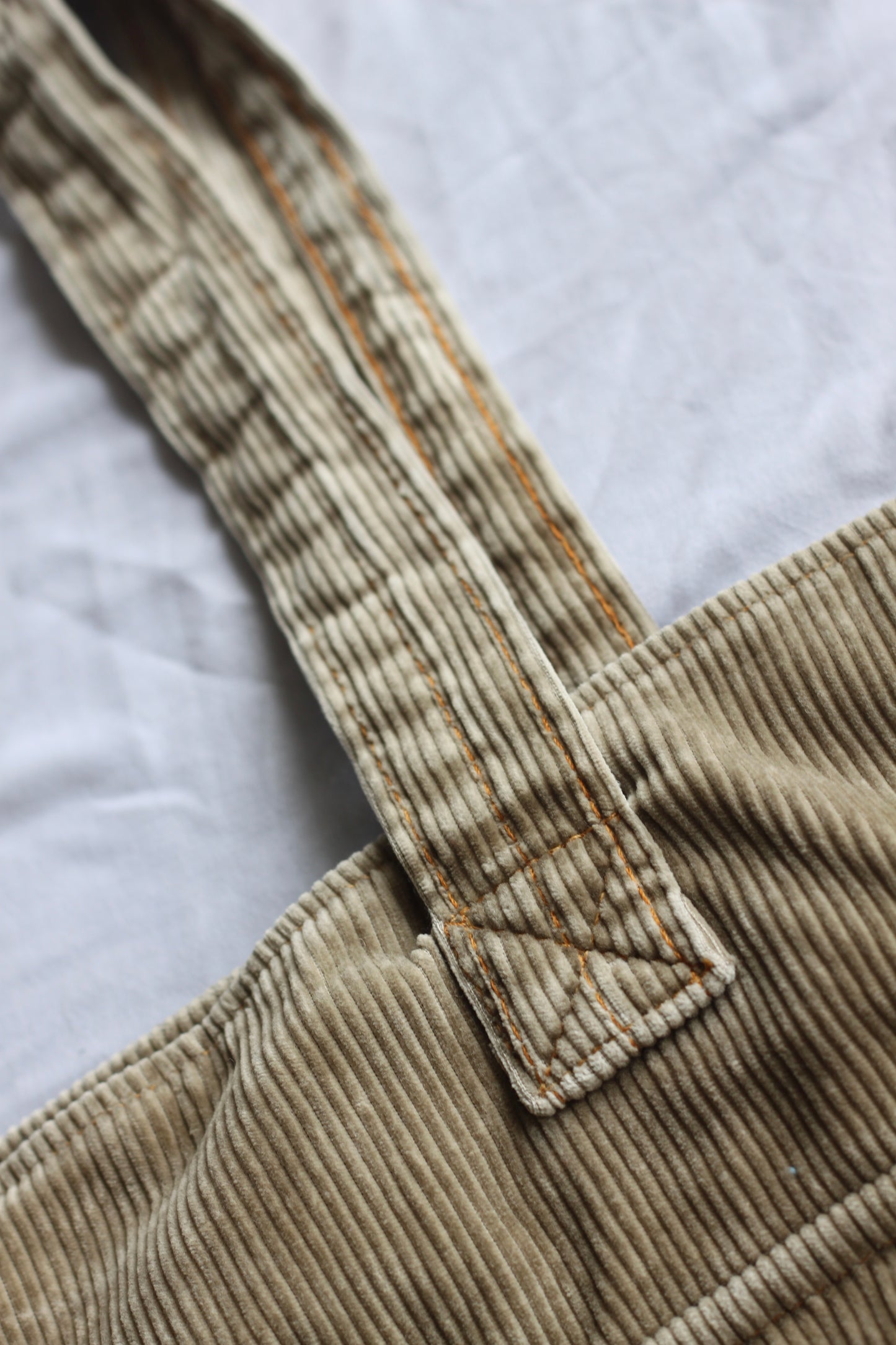 Levi's Corduroy Tan Tote Bag