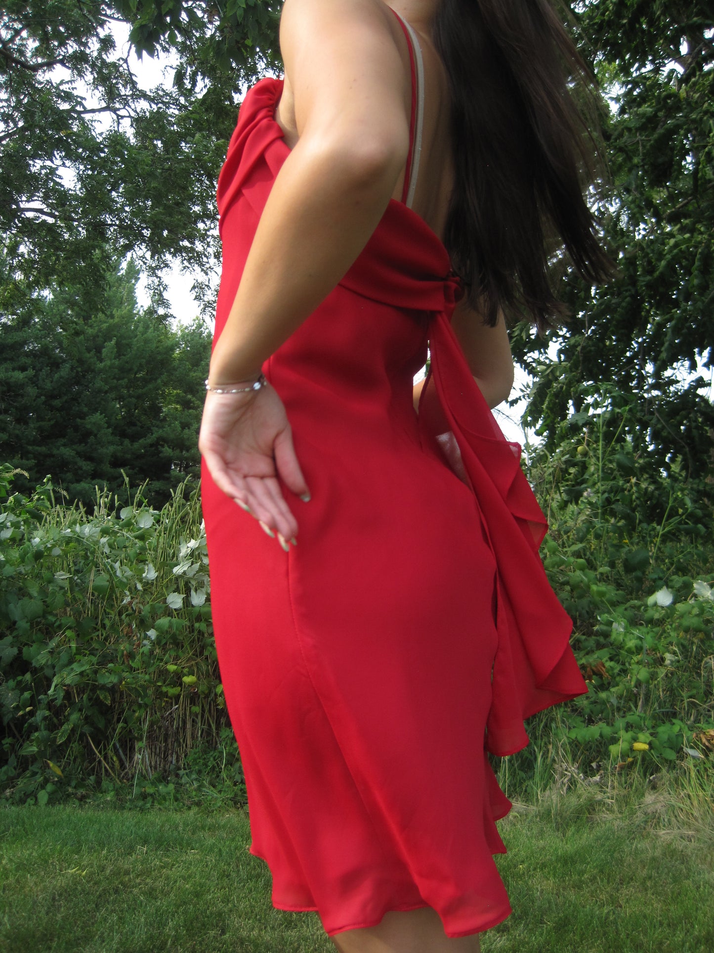 Vintage It Girl Red Dress