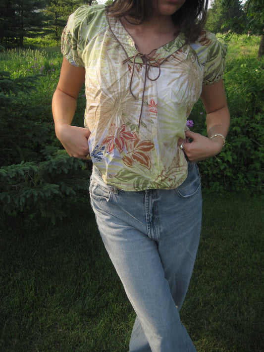 Tropical Vintage Top