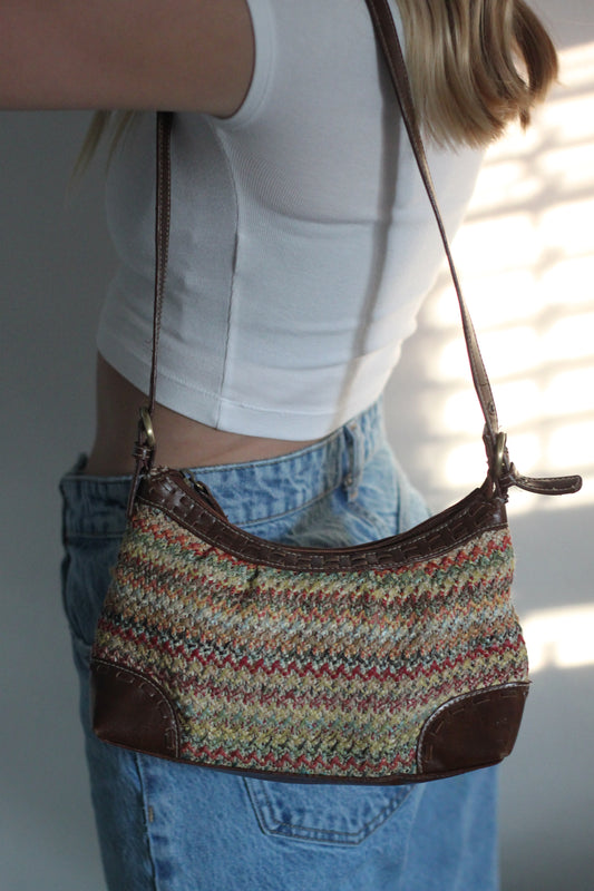 Summer Tweed Mini Purse