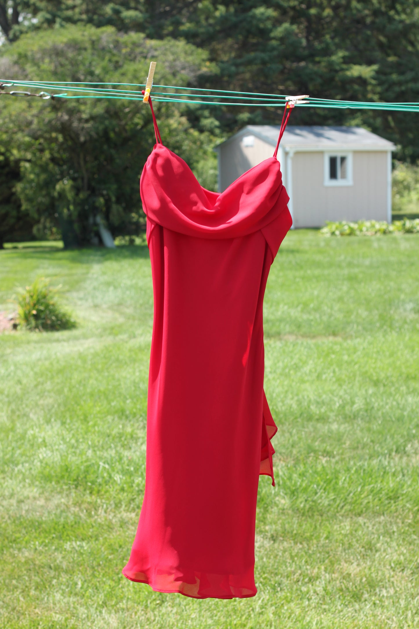 Vintage It Girl Red Dress