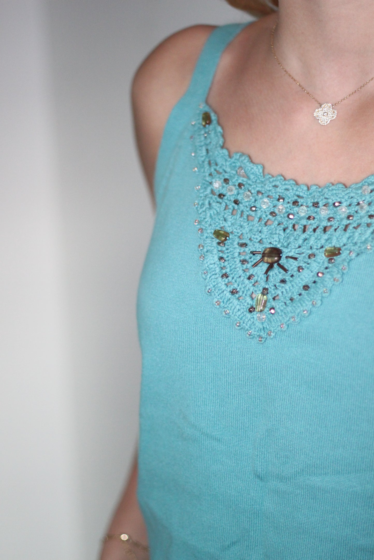 Vintage Beaded Tank