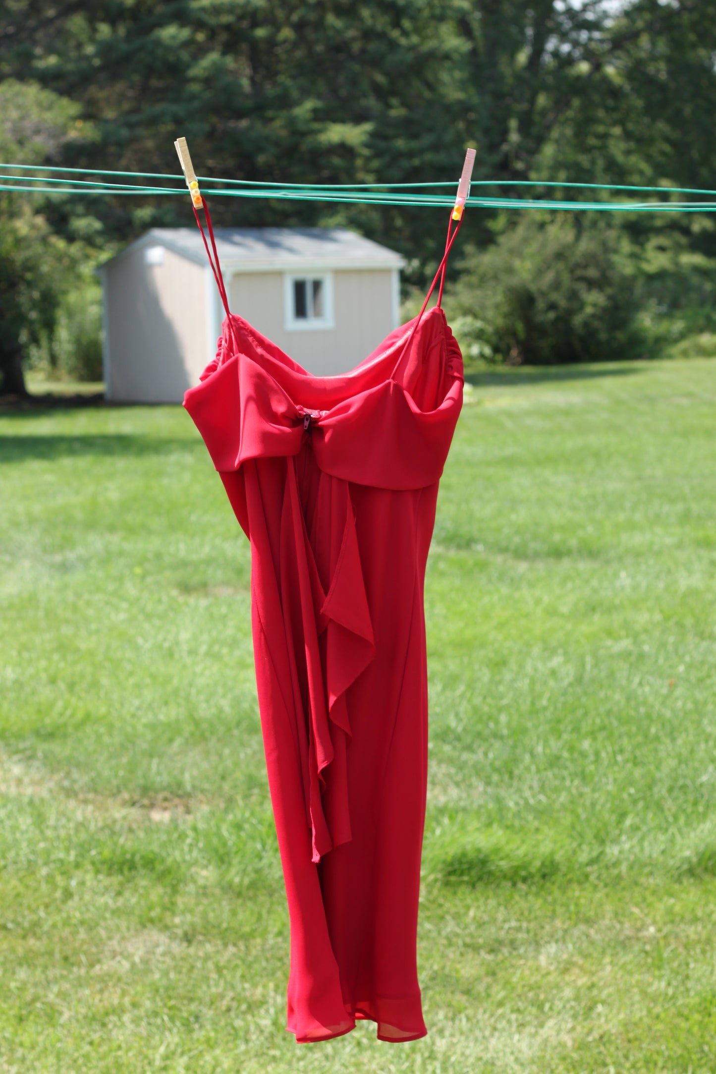 Vintage It Girl Red Dress