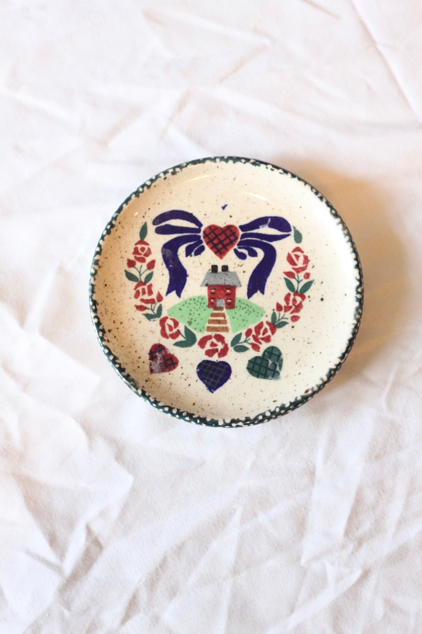 Cottage Bow Jewelry Tray