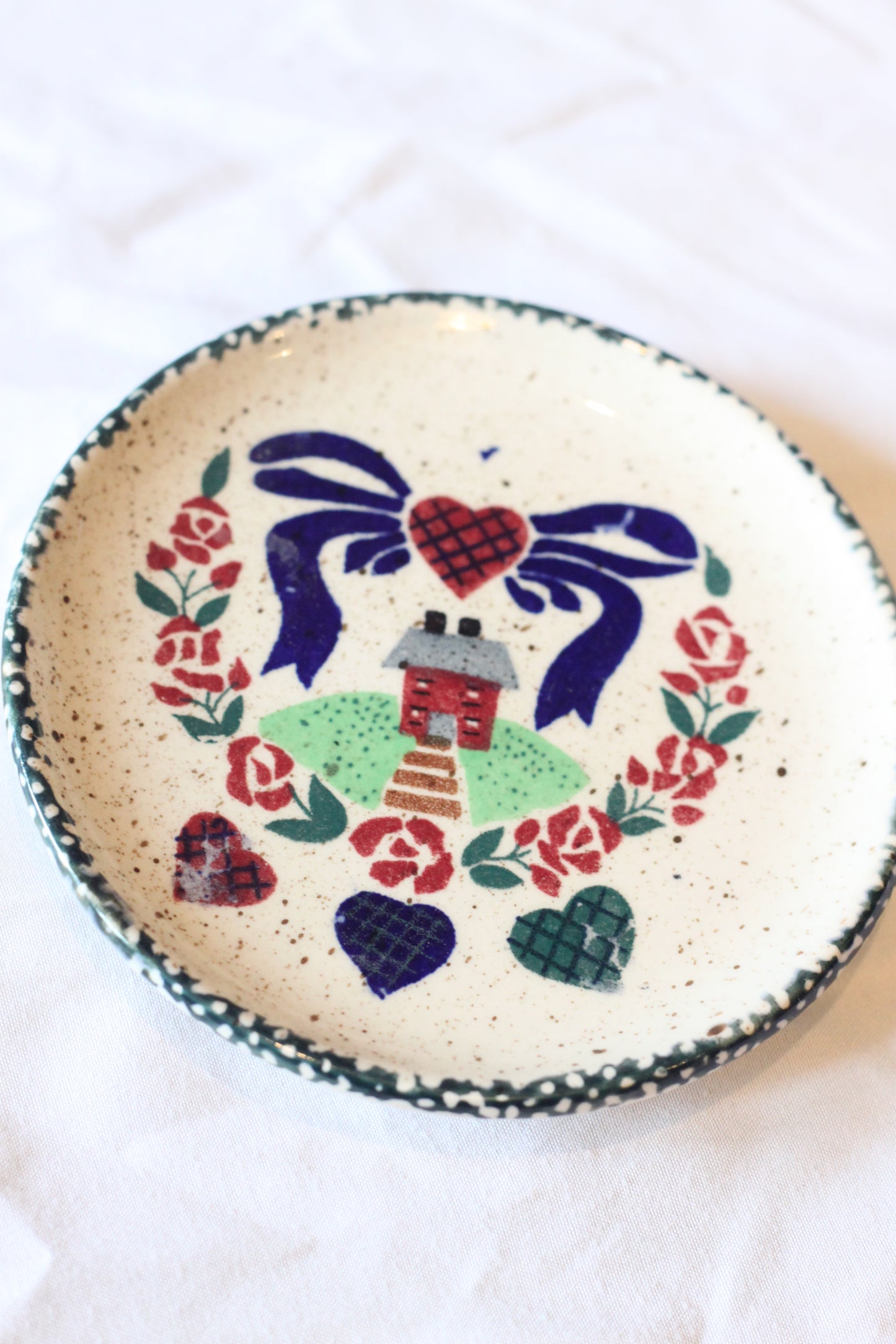 Cottage Bow Jewelry Tray