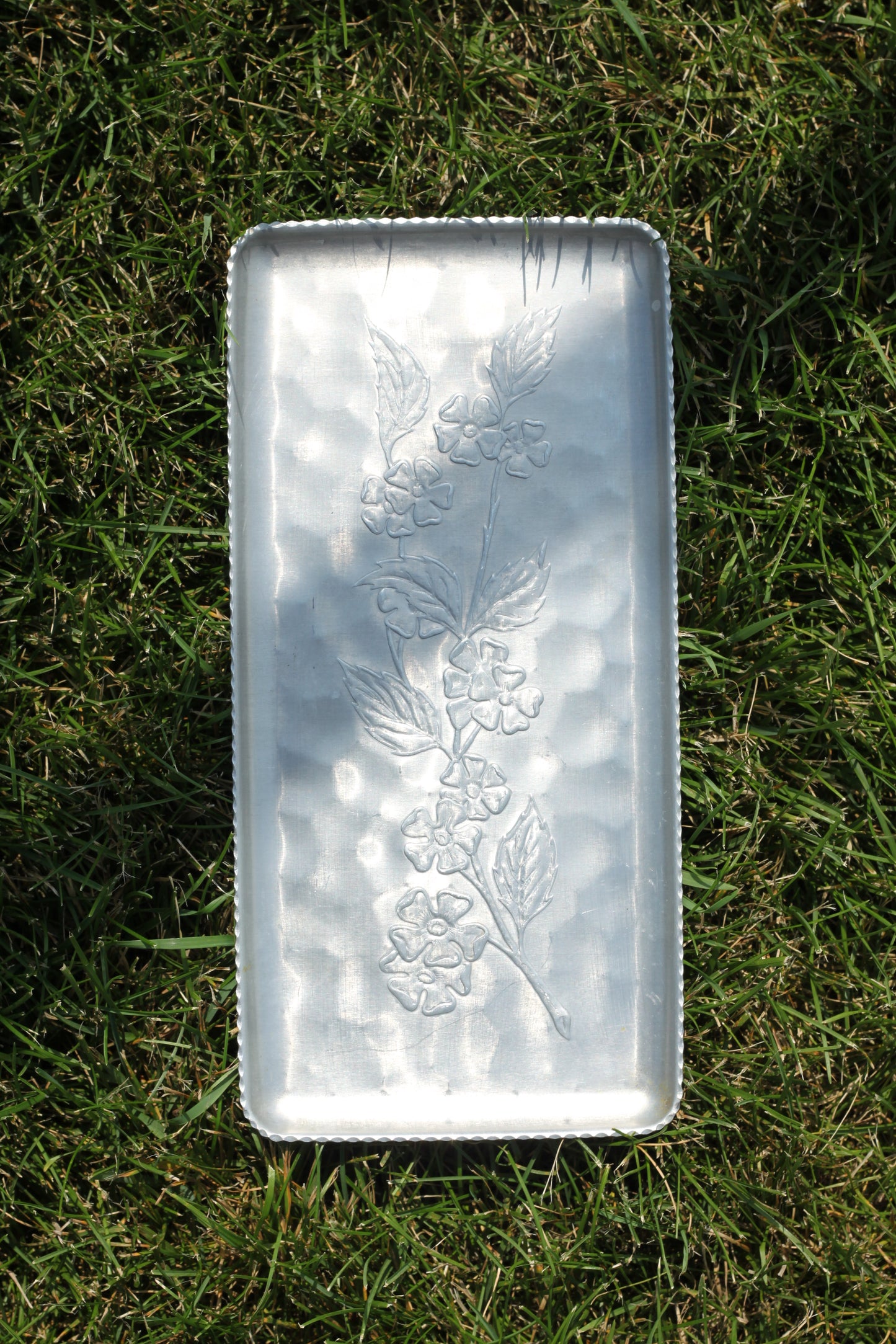 Silver Tin Tray