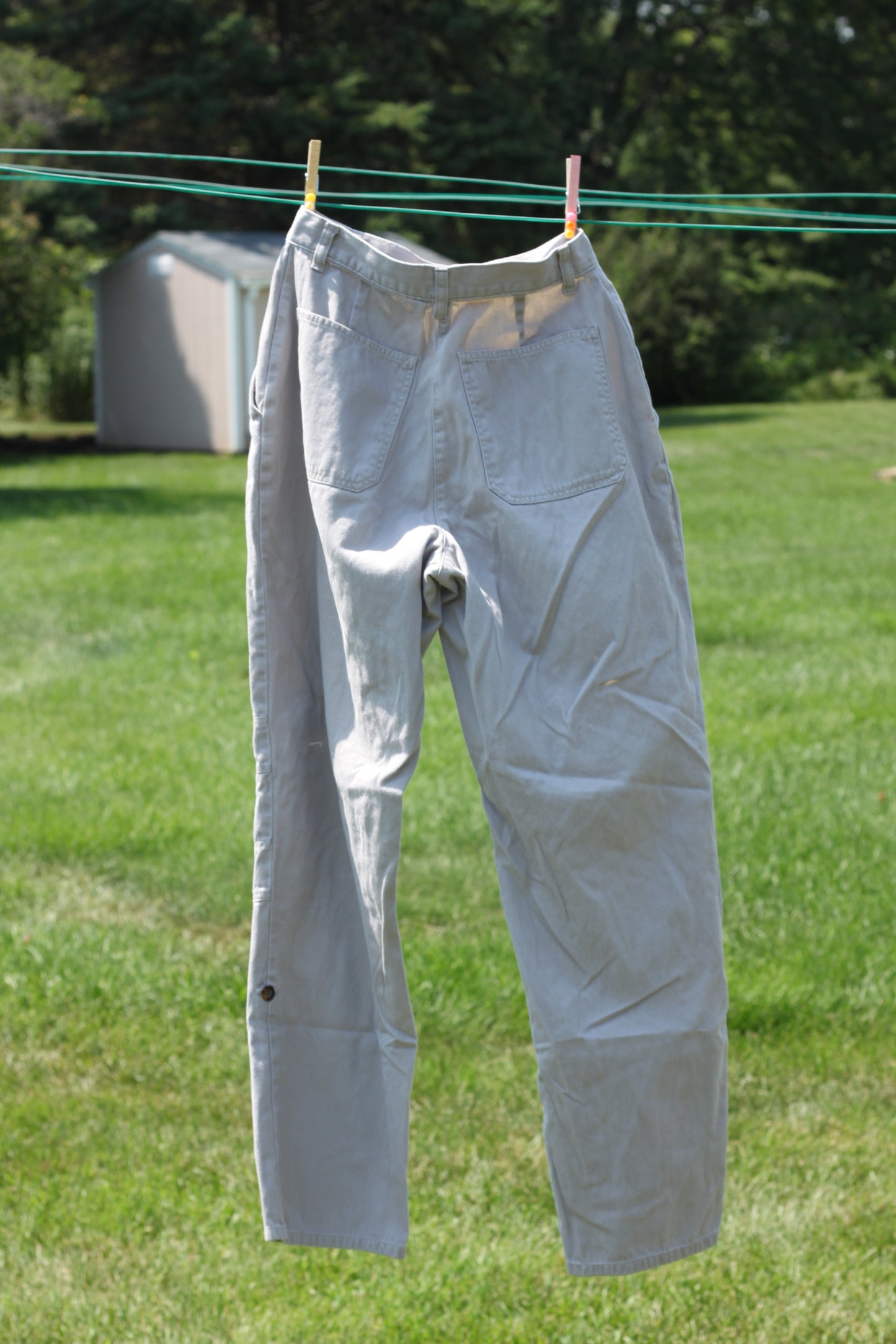 Perfect Tan High Waisted Cargo Pants