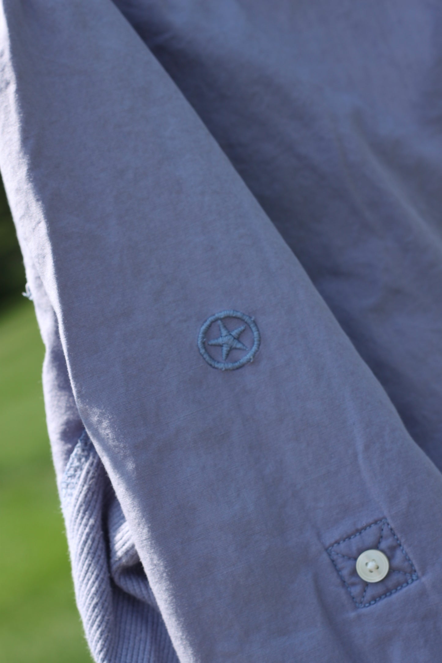 Lavender Star Girl Button Up