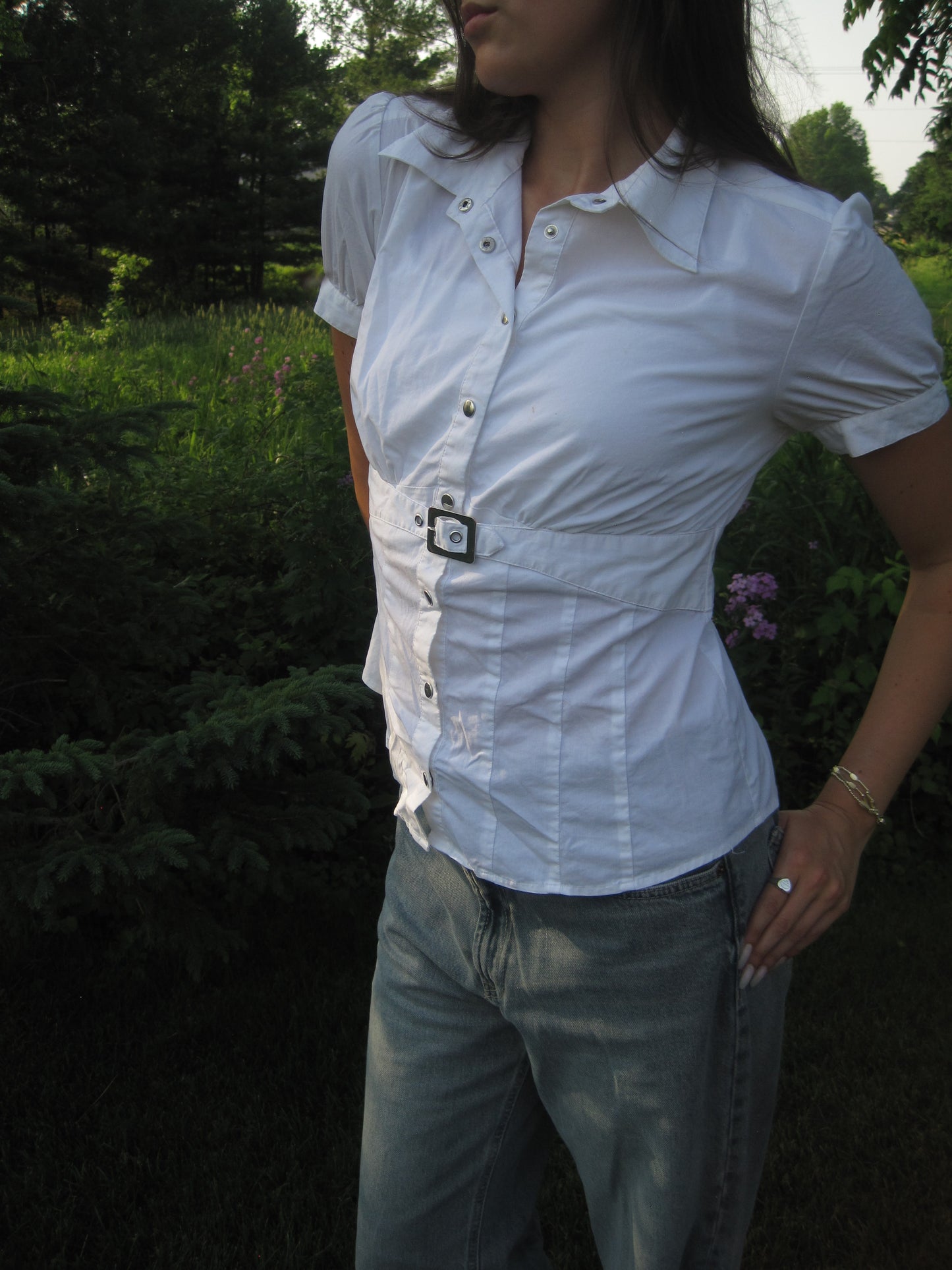 Silver Studded Blouse