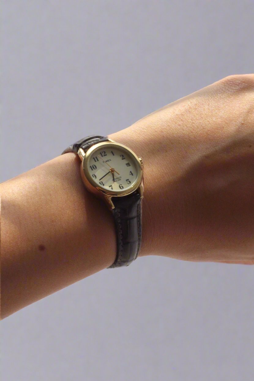 Brown Genuine Leather Watch