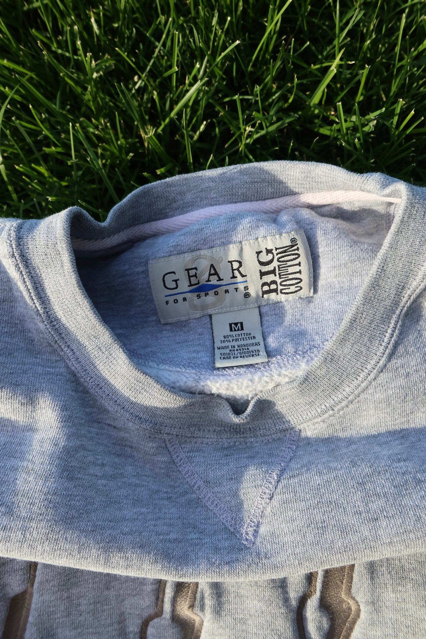 Neutral Wisconsin Cotton Crew Neck