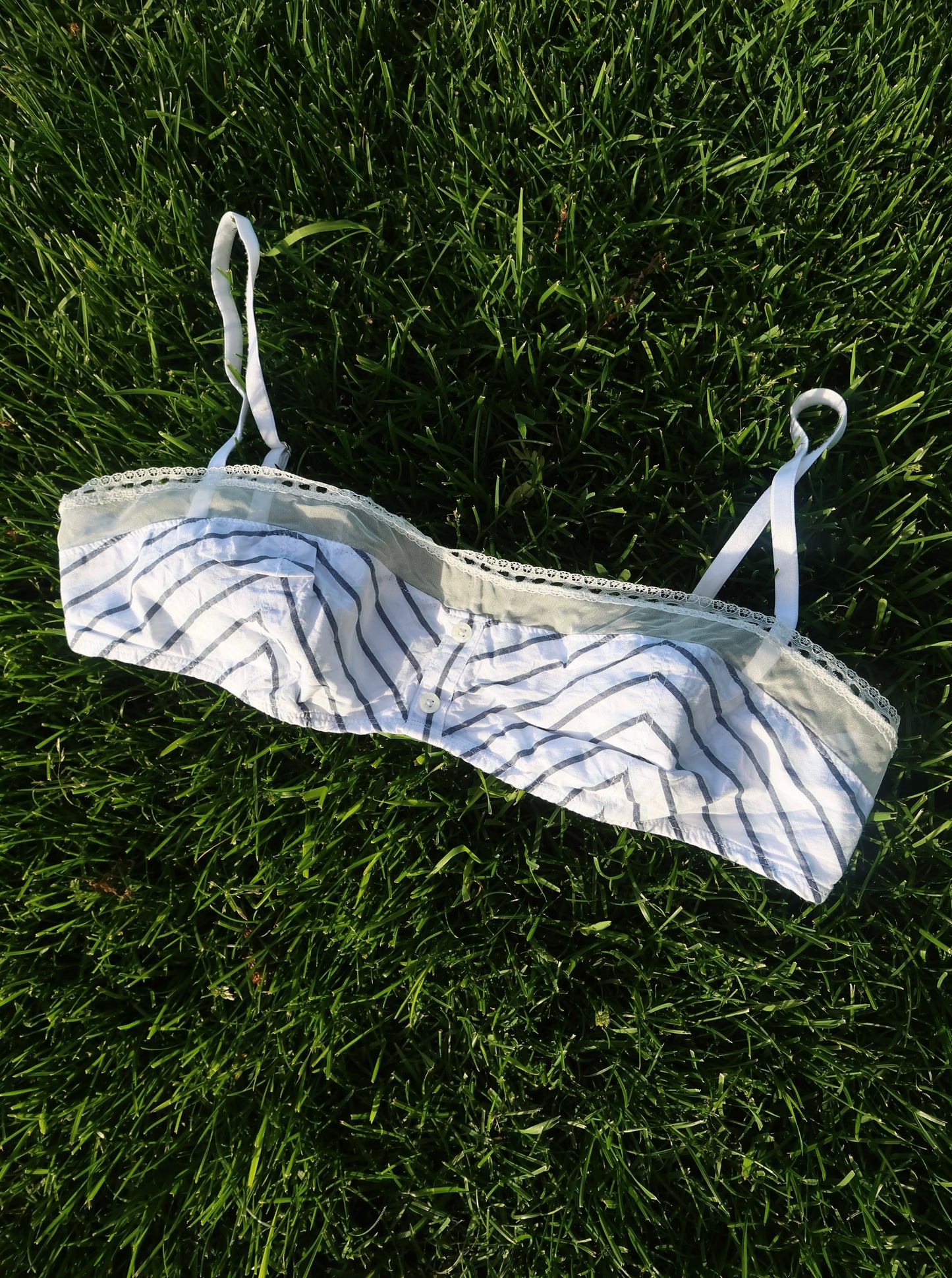 Anthropologie Button Up Bralette