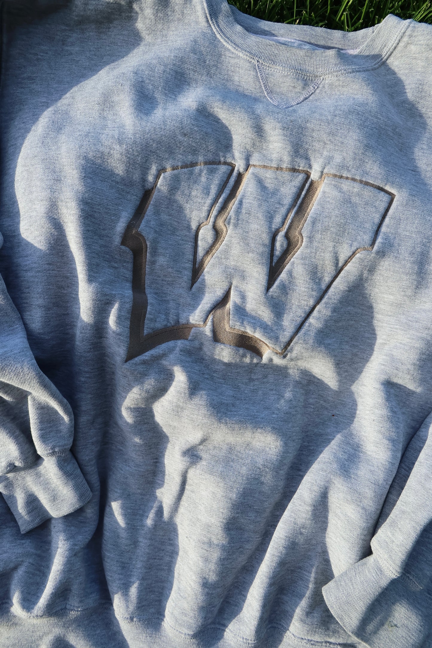 Neutral Wisconsin Cotton Crew Neck
