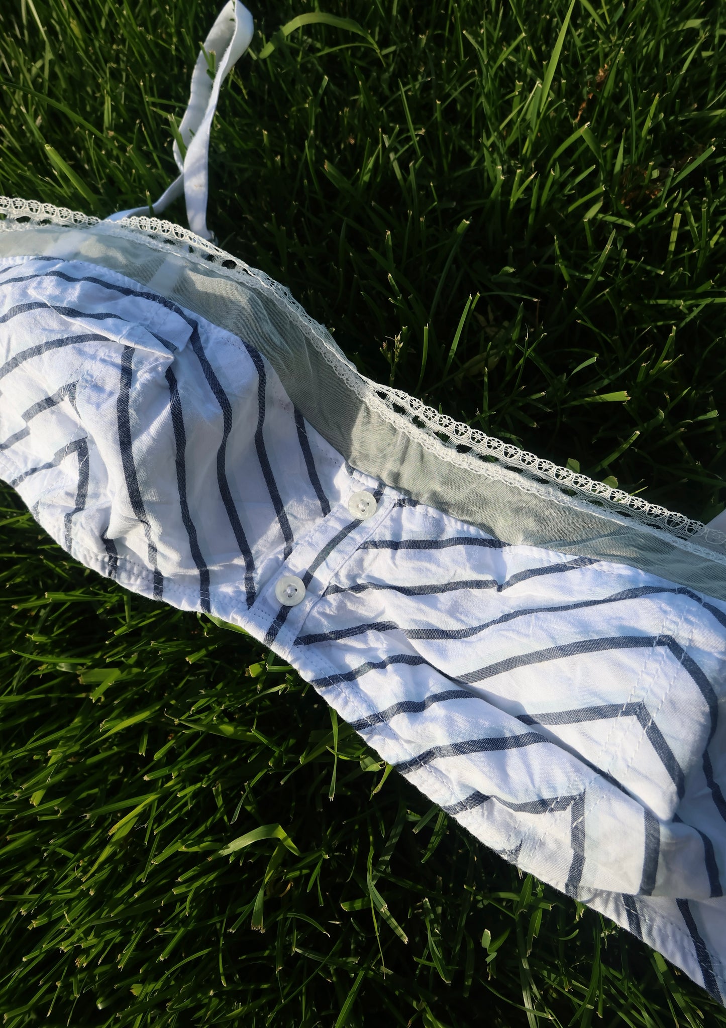 Anthropologie Button Up Bralette
