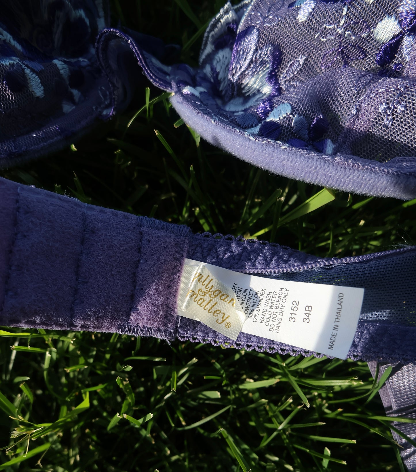 Vintage Lilac Bra