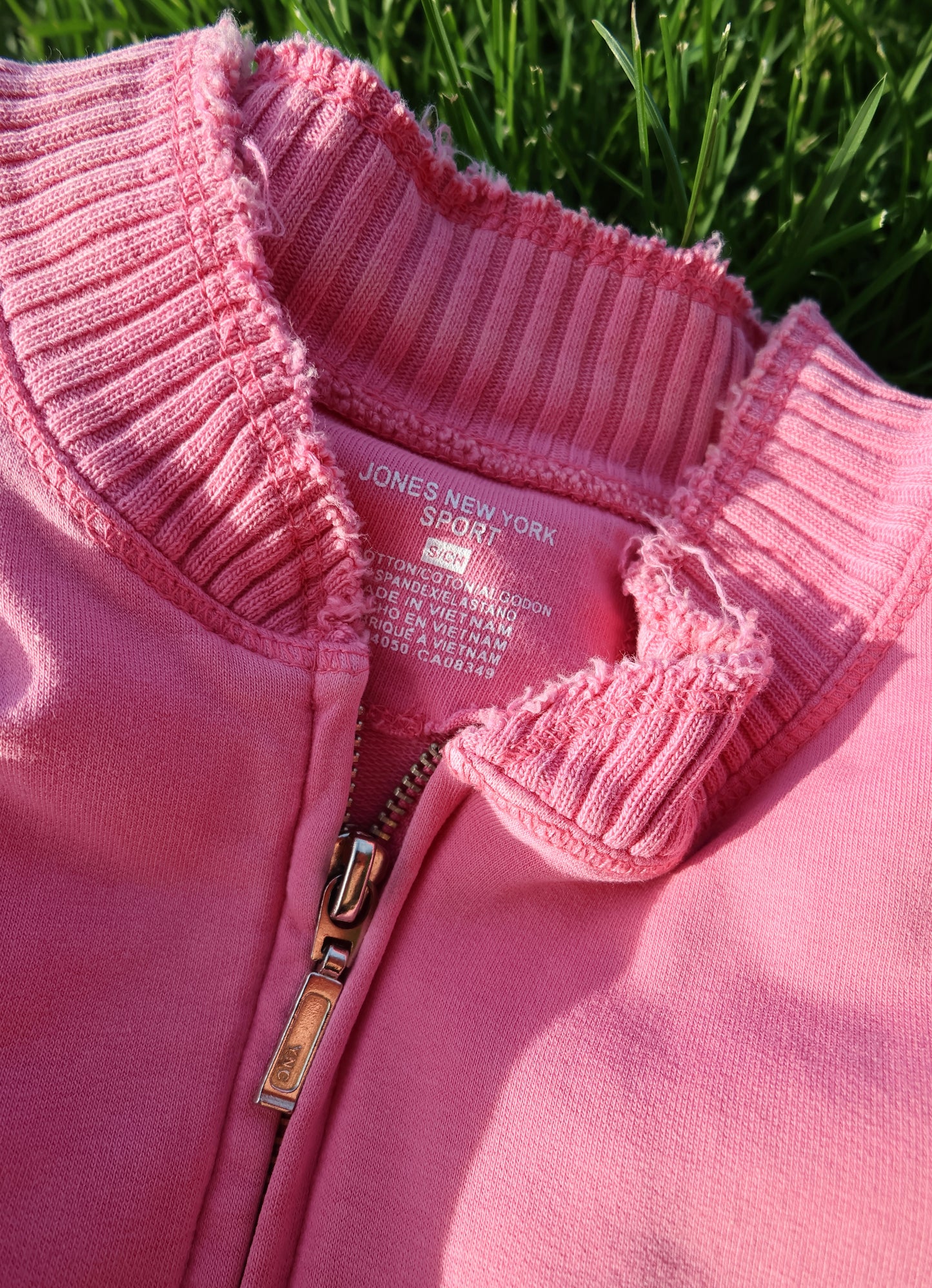 The Perfect Pink Zip Up