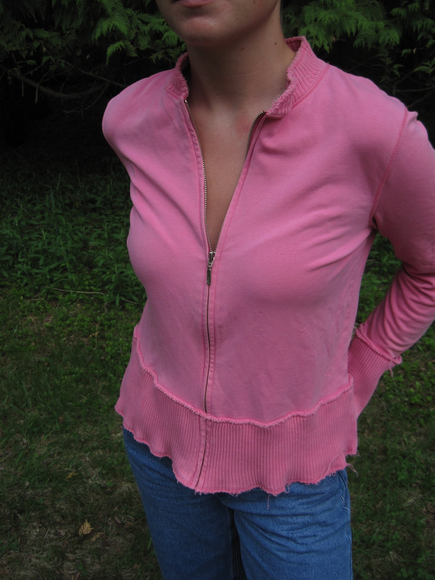 The Perfect Pink Zip Up